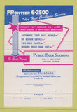 Matchbook Cover - Public Bulk Philipps 66 oil Chicago IL gas 40 Strike