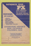 Matchbook Cover - Lockbourne Air Force Base Columbus OH WEAR 40 Strike