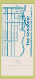 Matchbook Cover - Schooner Seafood Freeport LI NY 30 Strike