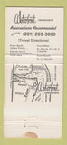 Matchbook Cover - Waterfront Restaurant Bayville NJ 30 Strike