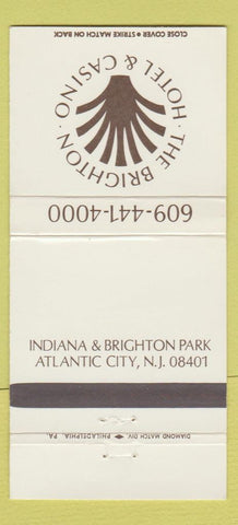 Matchbook Cover - Brighton Hotel Casino Atlantic City NJ 30 Strike