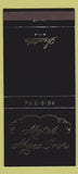 Matchbook Cover - Motel Max Ivor Seattle WA 30 Strike