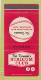 Matchbook Cover - Ron Perranoski's Sepulveda CA Dodges baseball WEAR 30 Strike