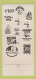 Matchbook Cover - Mountain Jack's Lafayette CA IN Lansing MI 30 Strike