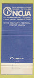 Matchbook Cover - Ohio Military Federal Credit Union 30 Strike