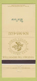 Matchbook Cover - Ford's Colony Country Club Williamsburg VA IMPRINT 30 Strike