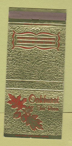Matchbook Cover - Oakhurst Tea Room Somerset PA 30 Strike