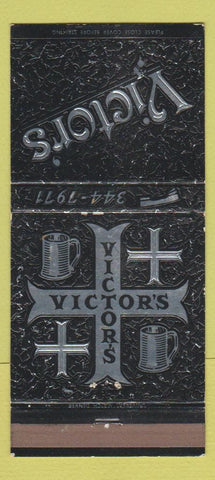 Matchbook Cover - Victor's Restaurant Boise ID 30 Strike