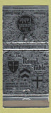 Matchbook Cover - Round Table Restaurant Indianapolis IN 30 Strike