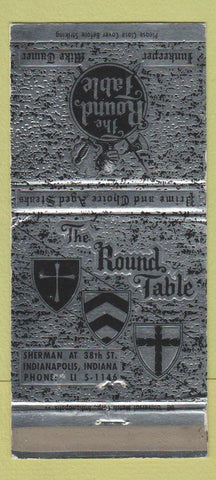 Matchbook Cover - Round Table Restaurant Indianapolis IN 30 Strike