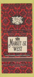 Matchbook Cover - Market St West Greensboro NC 30 Strike
