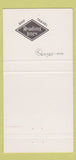 Matchbook Cover - Reading Company Technical Historic Society PA 30 Strike RED