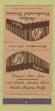 Matchbook Cover - Raphael's Italian Restaurant Santa Monica CA 30 Strike
