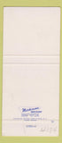 Matchbook Cover - Central Motor Bank Missouri MO 30 Strike