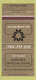 Matchbook Cover - Del Webb's Sahara Casino Las Vegas NV 30 Strike