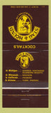 Matchbook Cover - Stag and Hound Madison WI Yuma Phoenix AZ 30 Strike