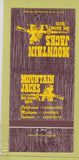Matchbook Cover - Mountain Jack's Lafayette CA IN Lansing MI 30 Strike