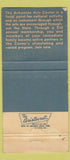 Matchbook Cover - Arkansas Arts Center Little Rock AR WORN 30 Strike