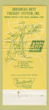 Matchbook Cover - Arkansas Best Freight Trucking Fort Smith AR 30 Strike