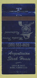 Matchbook Cover - Argentinian Steak House Miami FL WORN 30 Strike