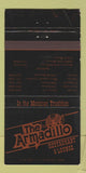 Matchbook Cover - Armadillo Restaurant Denver CHAIN WORN 30 Strike