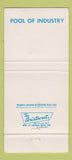 Matchbook Cover - 1964 New York World's Fair Pool of Industry 30 Strike