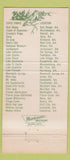 Matchbook Cover - Arkansas State Parks AR Little Rock 30 Strike