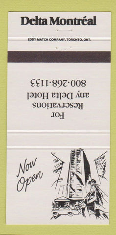 Matchbook Cover - Delta Montreal QC 30 Strike