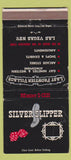 Matchbook Cover - Silver Slipper Casino Las Vegas NV WORN 30 Strike