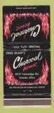 Matchbook Cover - Charcoal House Toledo OH WORN 30 Strike