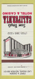 Matchbook Cover - Sam Boyd's California Hotel Casino Las Vegas NV 30 Strike