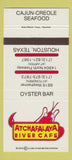 Matchbook Cover - Atchafalaya River Cafe Houston TX 30 Strike