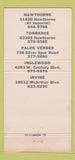 Matchbook Cover - Red Onion Mexican Hawthorne Torrance Inglewood CA 30 Strike