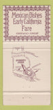 Matchbook Cover - Jungry Jose Mexican Food Long Beach CA 30 Strike
