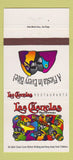 Matchbook Cover - Las Casuelas Restaurants Palm Springs Desert CA 30 Strike