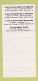Matchbook Cover - Las Casuelas Restaurants Palm Springs Desert CA 30 Strike