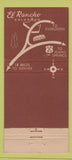 Matchbook Cover - El Rancho Colorado Evergreen 30 Strike