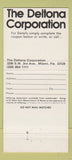 Matchbook Cover - Deltona Mackles Miami FL 30 Strike