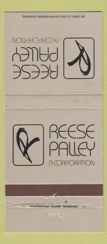 Matchbook Cover - Reese Palley Corp Atlantic City Palm Beach  30 Strike
