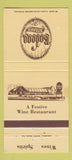 Matchbook Cover - Bodega Steaks Miami Detroit Dallas Orlando  30 Strike