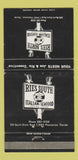 Matchbook Cover - Rie's North Italian Seafood Plantation FL WEAR 30 Strike