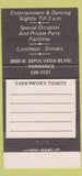 Matchbook Cover - Ichabod's Torrance CA 30 Strike