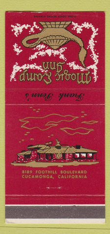 Matchbook Cover - Magic Camp Inn Cucamonga CA 30 Strike