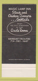 Matchbook Cover - Magic Camp Inn Cucamonga CA 30 Strike