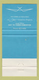 Matchbook Cover - Wardair Canada DC 10 Airplane 747 30 Strike