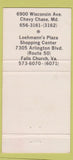 Matchbook Cover - Diamond Head Washington DC Chinese Polynesian 30 Strike #2