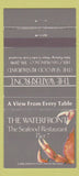 Matchbook Cover - Waterfront Seafood San Francisco CA 30 Strike