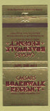 Matchbook Cover - Caesars Casino Atlantic City NJ 30 Strike