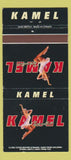 Matchbook Cover - Kamel Cigarettes girlie 30 Strike