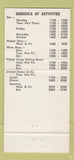 Matchbook Cover - Officers Mess Philadelphia Naval Base PA 30 Strike